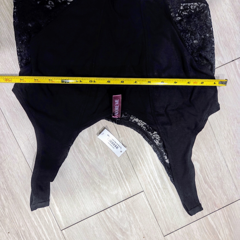 Black Lace Bra Top XL